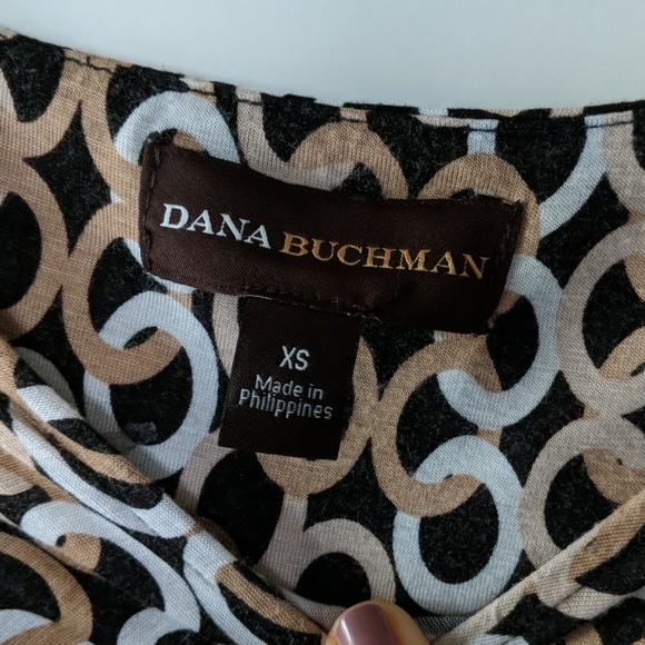 Dana Buchman three quarter length sleeve top - Picture 6 of 10